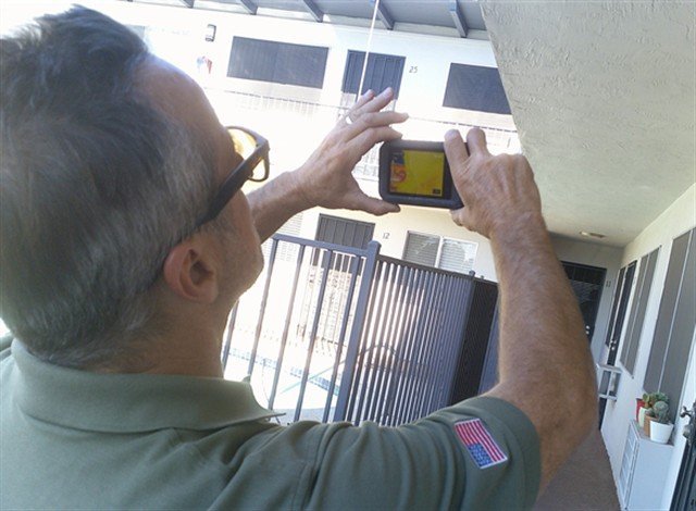 SB-721 balcony inspection at a La Mesa apartment building
